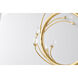Canada 30.5 inch 100.00 watt Gold Table Lamp Portable Light